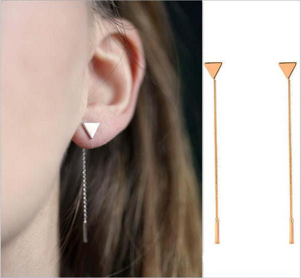 Boho Triangle Drop Earrings