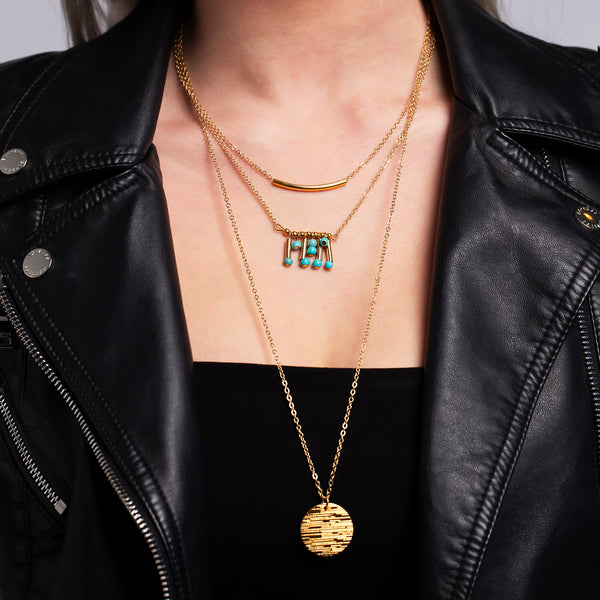 Three Times A Charm Necklace
