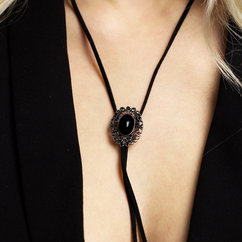 Rhinestone Icon Bolo Tie Necklace | Urban Outfitters Japan - Clothing,  Music, Home & Accessories