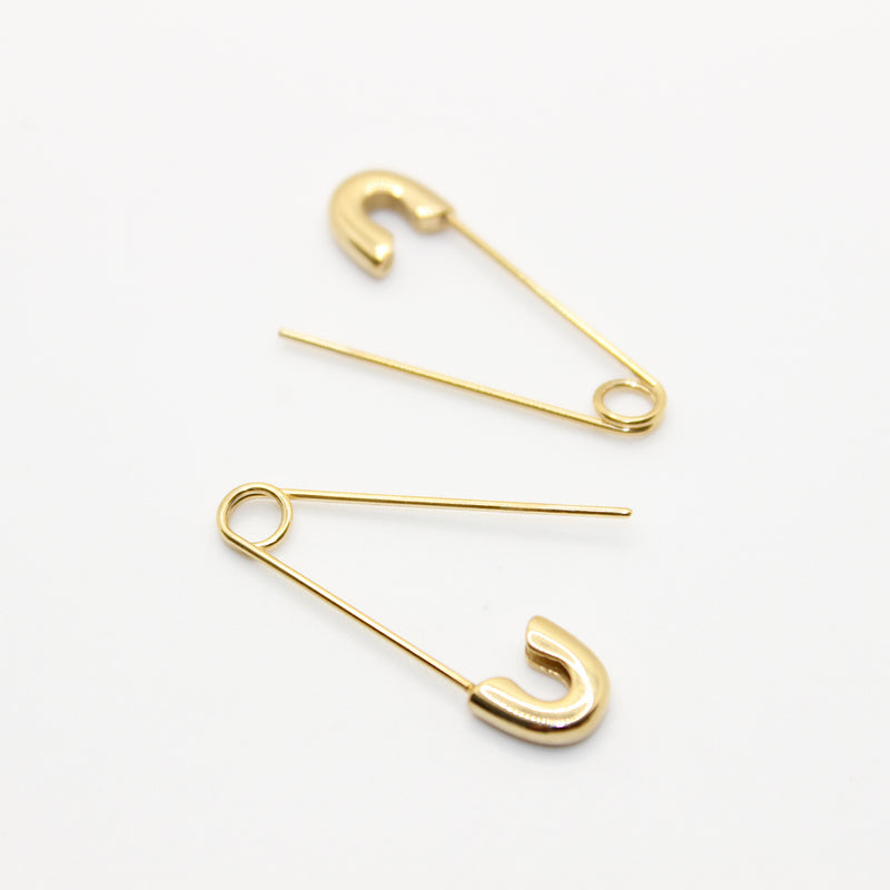 Safety Pin Earrings – The Boho Boutique