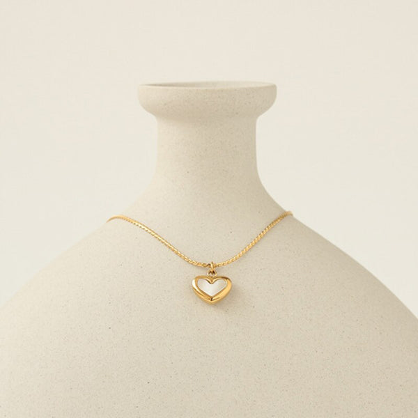 Boho Simple Heart Necklace