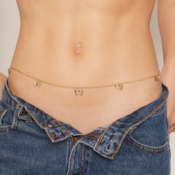 The Boho Butterfly Body Chain