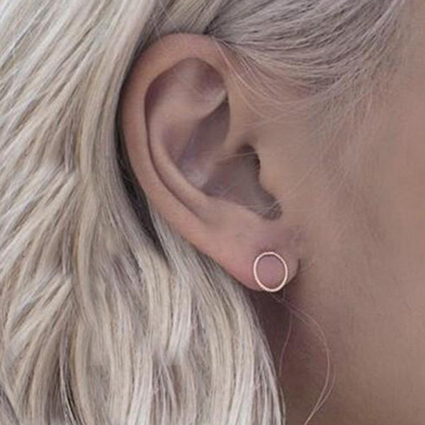 Cute Round Circle Earrings