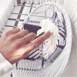 Double Layer Ball Ring