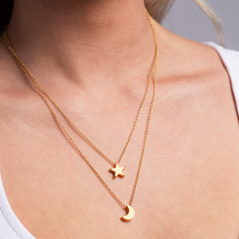 To The Moon & Stars Necklace