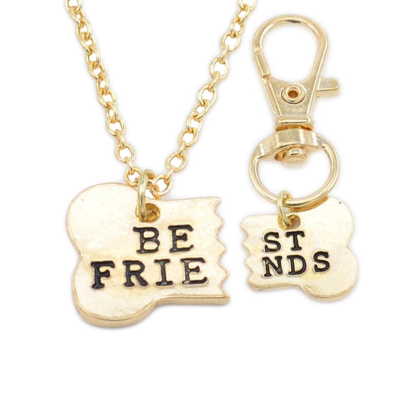 Best Friends Necklace & Dog Chain