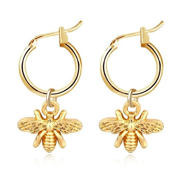 Busy Bee Dangle Earrings