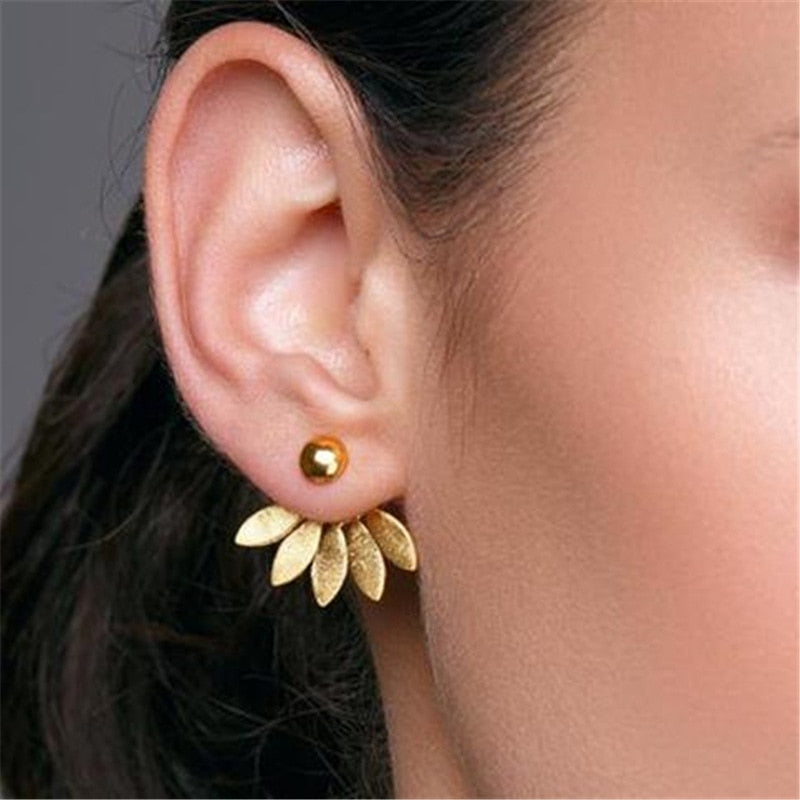 Buy Gold Delicate Earrings, Gold Drop Earrings, 3 Dot Earrings, Minimalist  Earrings, Bridesmaids Earrings, Girls Earrings, Simple Design Earring  Online in India - Etsy